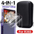 Pack Protection R36S – Étui Rigide + Verre Trempé, Plusieurs Formules