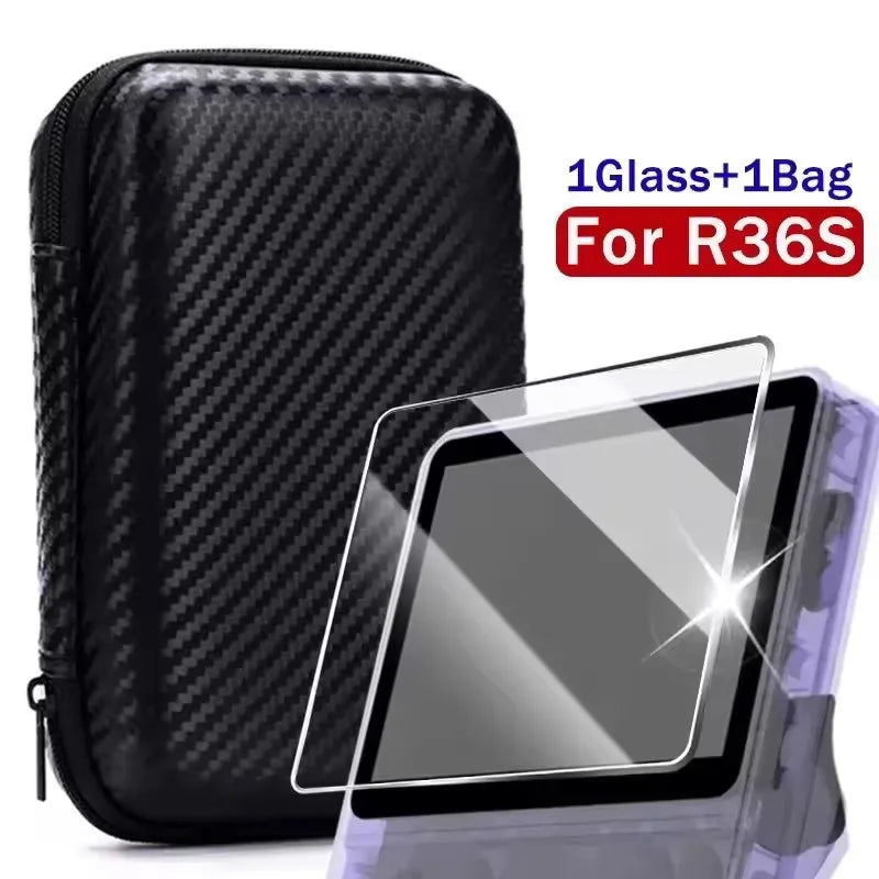 Pack Protection R36S – Étui Rigide + Verre Trempé, Plusieurs Formules