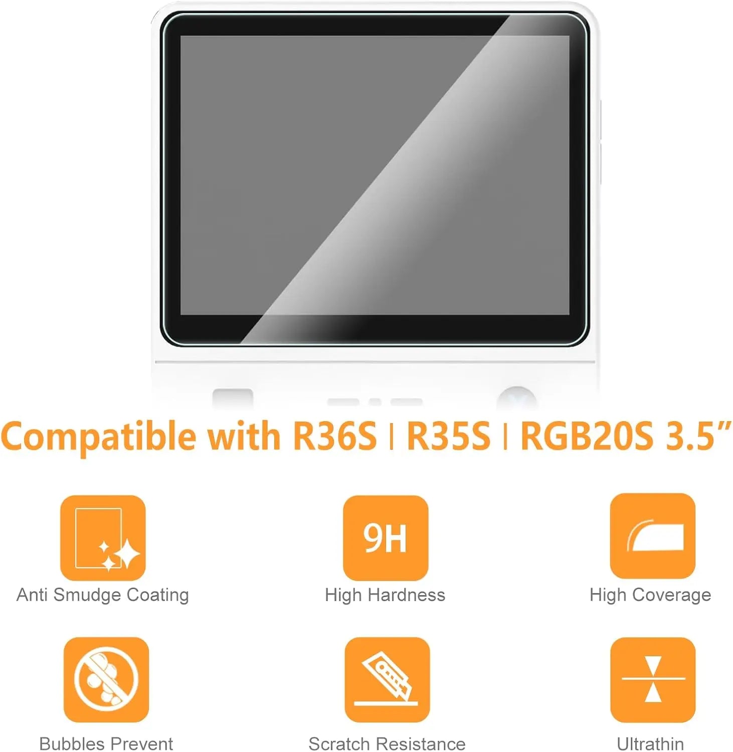 Pack Protection R36S – Étui Rigide + Verre Trempé, Plusieurs Formules