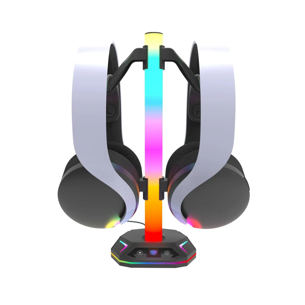 Lampe RGB Réactive à la Musique avec Support Casque / Manette – Déco Gaming