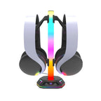 Lampe RGB Réactive à la Musique avec Support Casque / Manette – Déco Gaming