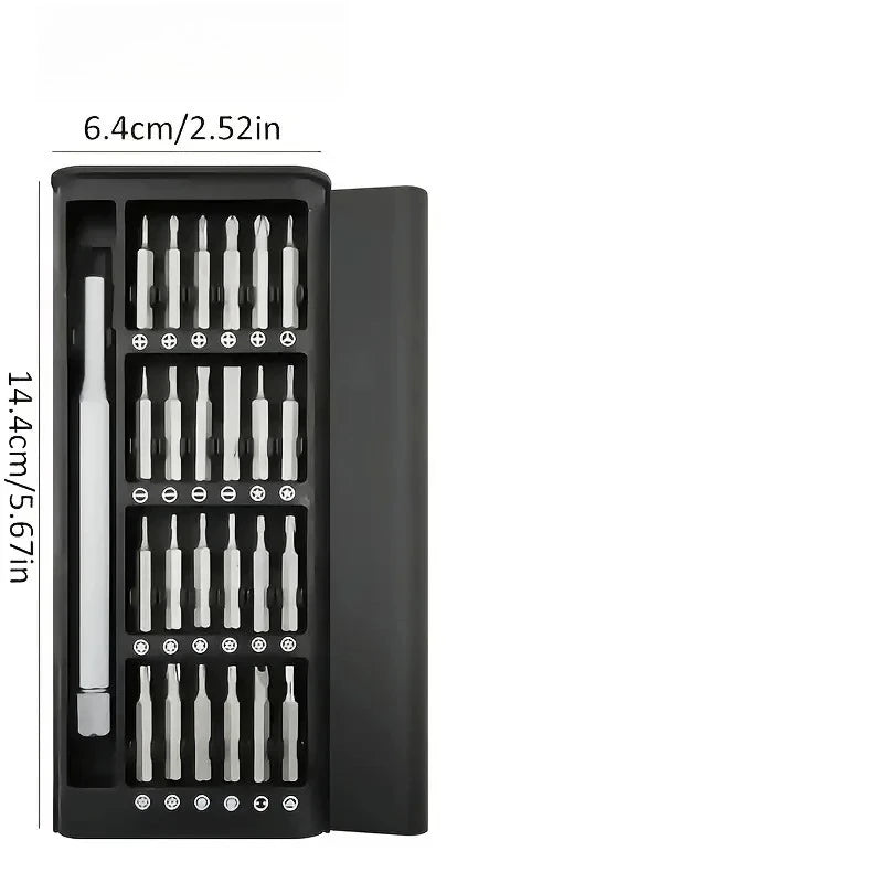 Tournevis de Précision 25 en 1 – Kit Réparation Smartphone, Console, Laptop