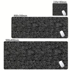 Tapis de Souris XL / XXL – Design Abstrait, Bords Surpiqués, 2mm ou 3mm