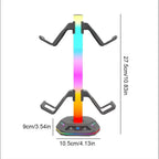 Lampe RGB Réactive à la Musique avec Support Casque / Manette – Déco Gaming