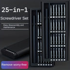 Tournevis de Précision 25 en 1 – Kit Réparation Smartphone, Console, Laptop