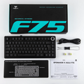 Clavier Mécanique 75% AULA F75 AZERTY – Sans Fil Bluetooth / 2.4G / USB-C