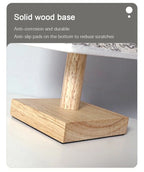 Lampe de Bureau Style Japonais – 3 Modèles, Lumière Chaude, Bois et Tissu