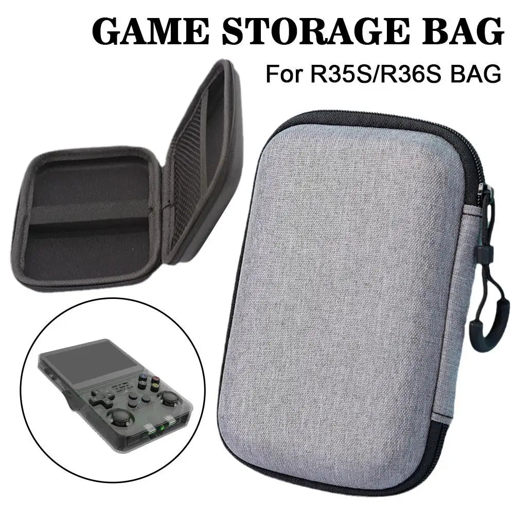 Étui de Protection Rigide pour Console R36S / R36 – EVA, Coloris Gris ou Noir
