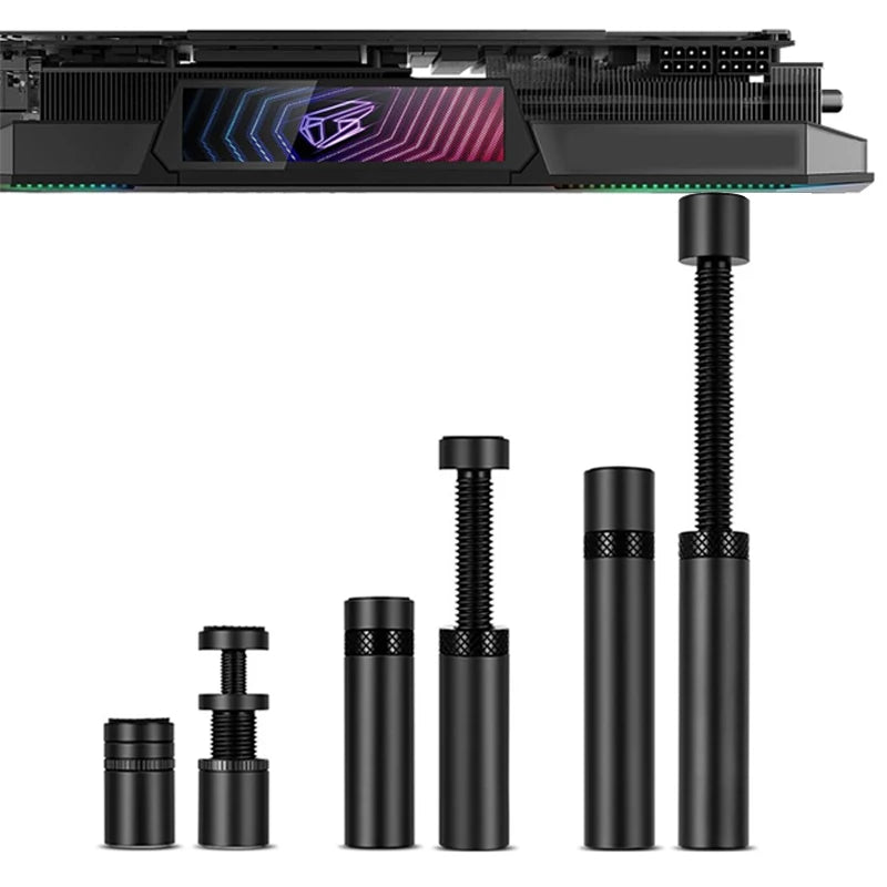 Support Anti-Affaissement Carte Graphique GPU – Ajustable 3 Tailles