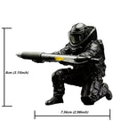 Porte-Stylo Soldat Combinaison Nucléaire 3D – Déco Bureau Originale, 2 Modèles