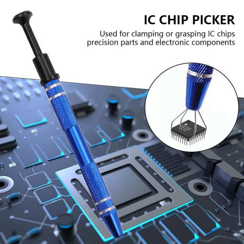 Extracteur à Griffes 4 Pointes – Outil Précision Composants Électroniques