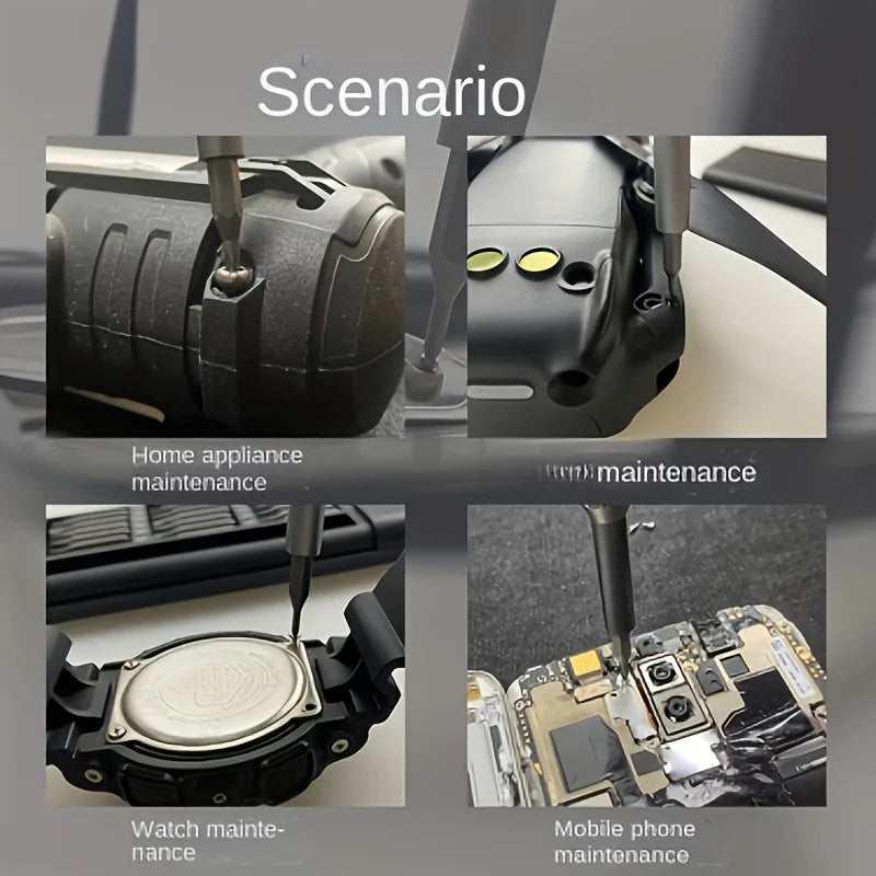 Tournevis de Précision 25 en 1 – Kit Réparation Smartphone, Console, Laptop