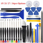 Kit Outils de Réparation Électronique – 15 / 27 / 34 Pièces, Smartphone et Console