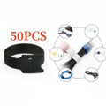 Attaches-Câbles Réutilisables Nylon – Lot de 50, Gestion de Câbles Bureau
