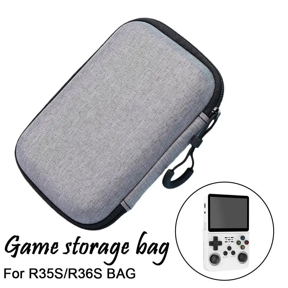 Étui de Protection Rigide pour Console R36S / R36 – EVA, Coloris Gris ou Noir