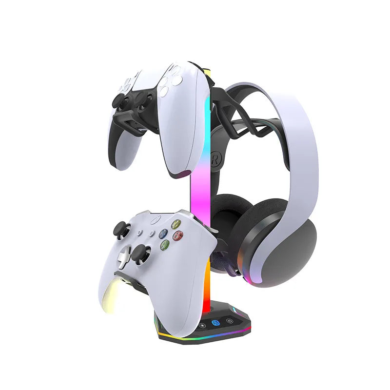 Lampe RGB Réactive à la Musique avec Support Casque / Manette – Déco Gaming