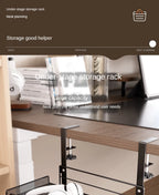 Support Câbles Sous Bureau Sans Perçage – Métal, Format S / L, Noir ou Blanc
