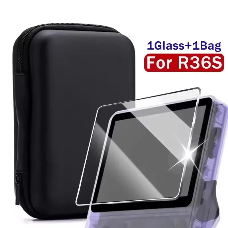Pack Protection R36S – Étui Rigide + Verre Trempé, Plusieurs Formules