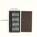 Tournevis de Précision 25 en 1 – Kit Réparation Smartphone, Console, Laptop