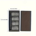 Tournevis de Précision 25 en 1 – Kit Réparation Smartphone, Console, Laptop