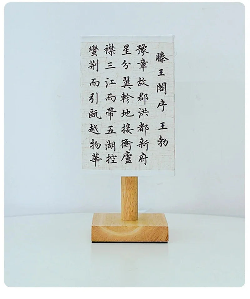 Lampe de Bureau Style Japonais – 3 Modèles, Lumière Chaude, Bois et Tissu