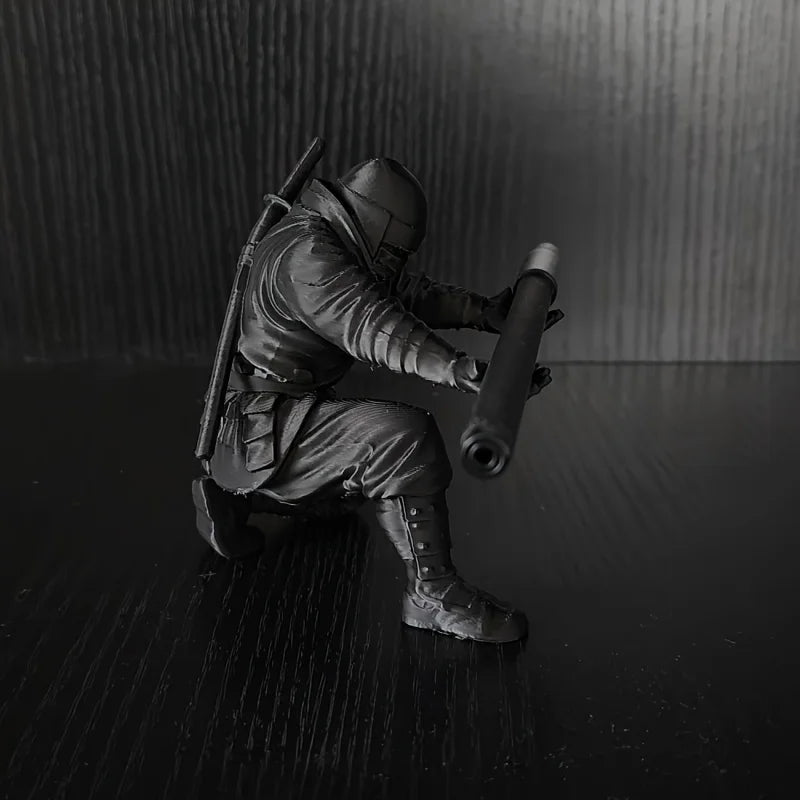 Porte-Stylo Design Ninja – Impression 3D, Déco Bureau Originale
