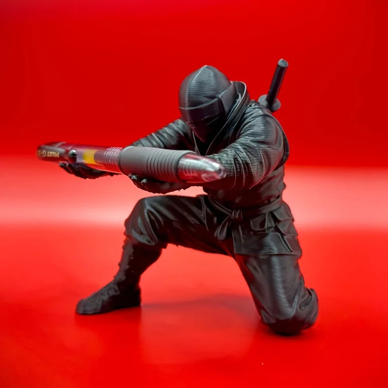Porte-Stylo Design Ninja – Impression 3D, Déco Bureau Originale